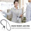 Grey Work Permit Holder String Mesh Resin Office Neck Lanyard 7