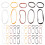 Haar Gummibänder Tpu 1 Set 10