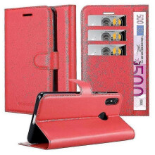 (CARMINE RED) Xiaomi Mi Max 3 Case Mobile Phone Cover-yuyu