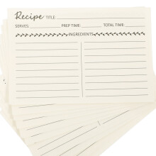 5 Stuks Beschermhoesjes Voor Keuken Receptenkaarten En Cues Kaarten