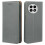 (Grey) For OnePlus 13 Case Wallet Leather Phone Cover Strong Magnetic Closure 1