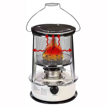 Kerosene Stove Heater Portable 6L White For Indoor And Outdoor Use Camping Paraffin Heater For Patio Deck Tent Heating