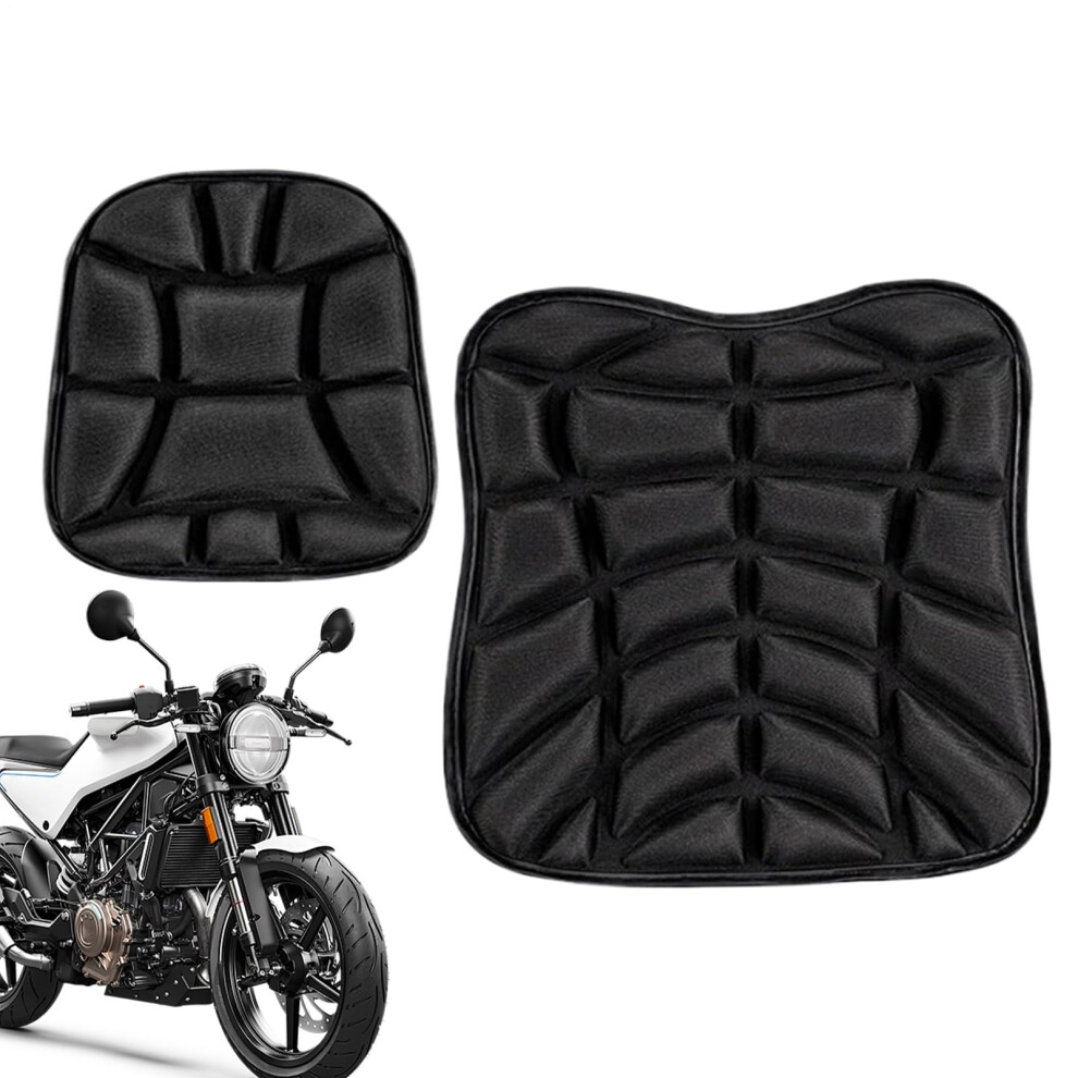 Motorcycle Seat Cushion Breathable Honeycomb Foam Pad For Dirt Bike Wear-Resistant Ergonomic Saddle Long-Distance Riding 9084446367164