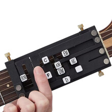 Guitar Chord Practice Aid Comprehensive Learning Set-Black