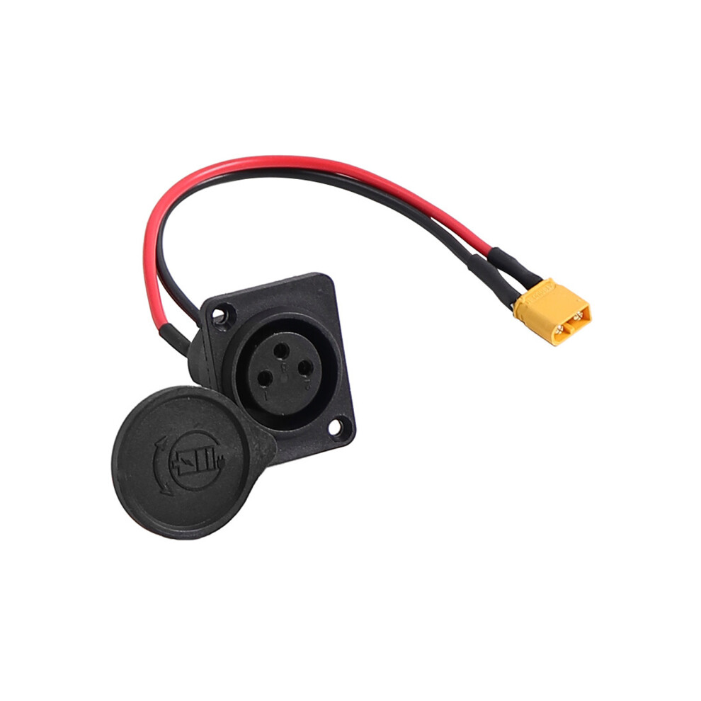 Electric Scooter Power Input Port Replacement 3Pin-Canthon Head 7696000129310