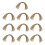 10 Bundles Spinnerbaits Buzzbaits Jig Squid Skirt Fly Tying-082 1