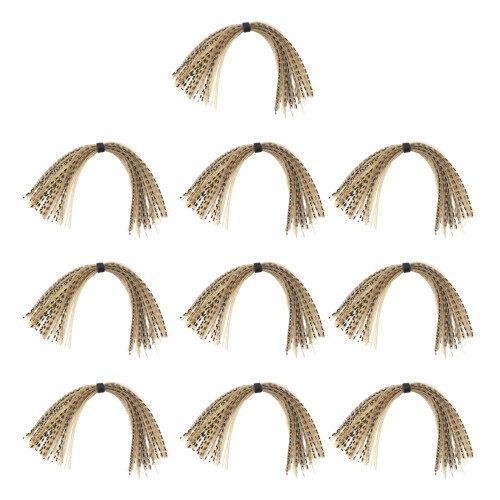 10 Bundles Spinnerbaits Buzzbaits Jig Squid Skirt Fly Tying-082