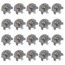 20Pcs Nonslip Golf Spikes Pin Fast Twists Cleats Golf-Gray