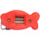 Ice Skate Sharpener Key C Compatible, Double-Sided, Handheld, Pattern Tool, Red 4