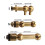 High Precisions Saxophone Key Screw Brass Texture-Tendo 2