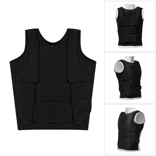 Karate Foam Chest Guard Breathable Polyester Adjustable Fit-XS 1