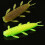 10lots Quickly Change-Green back and red b 5.5cm 10 packs 7