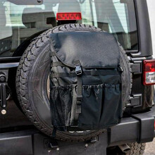 Large Capacity Car Garbage Bag SUV Compatible Trash Bag Spare Tire Bag Multipurpose Car Storage With Disassembly