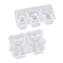 2Stk Flexible Silikon Kuchenform Tierornamente Für Backen Und Dessert