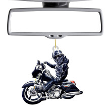 Halloween Car Ornament 2D Acrylic Car Pendant XX-Large Rearview Mirror Accessories Car Interior Decor