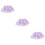 3 Teile Petticoat Rock Kurzer Rock 9
