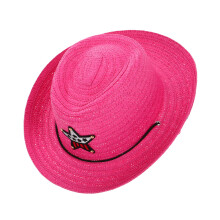 Chapeau Cowboy Rose Pour Bébé Protection Solaire Fashion