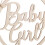 Hölzernes Baby Schild Geschlechtsenthüllung Party 8