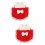 2Stk Atmungsaktive Hamster Weste Mit Schleife 8