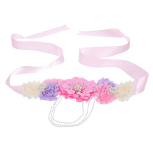 2 Hochzeitsaccessoires Für Schwangere, Satin Gürtel In