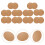 Runde Zeichenpappe 20 13x13x0,04 Zoll 8