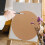 Runde Zeichenpappe 20 13x13x0,04 Zoll 10