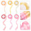 6Rouleaux Rubans Cadeaux Assortis Pour Décoration DIY 5