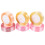 6Rouleaux Rubans Cadeaux Assortis Pour Décoration DIY 6