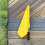 2Pcs Bright Yellow Handheld Referee Flags Cloth and Stainless Steel 5