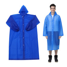 Rain Poncho Waterdicht Volwassen Mat EVA Watertoeritten 1 Set