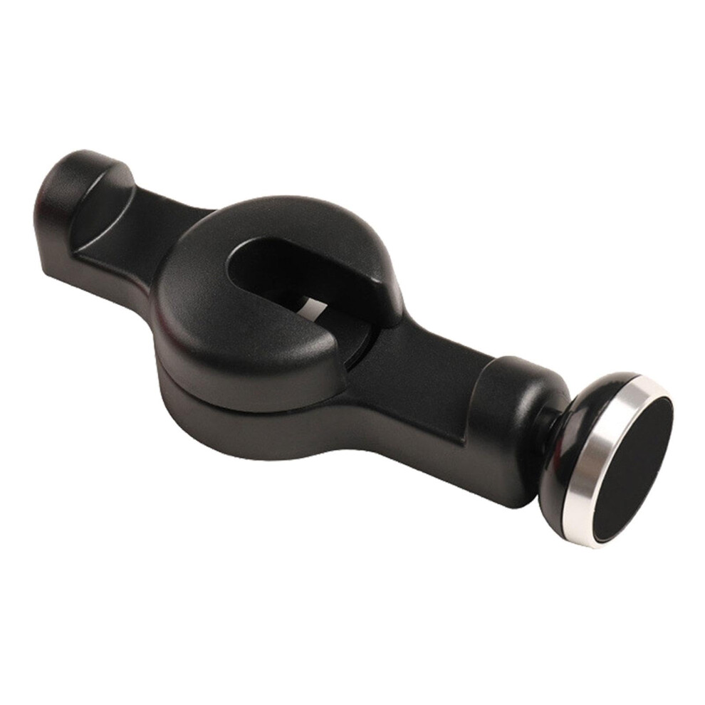Headrest Tablet Holder Magnetic Car Headrest Mount For Tablets, 360 Degree Rotation, Back Seat, Silver 9393856288007