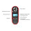 Compact Anemometer Handheld ABS Plastic Portable Air Speed Meter For Measuring Maximum And Average Air Speeds 3