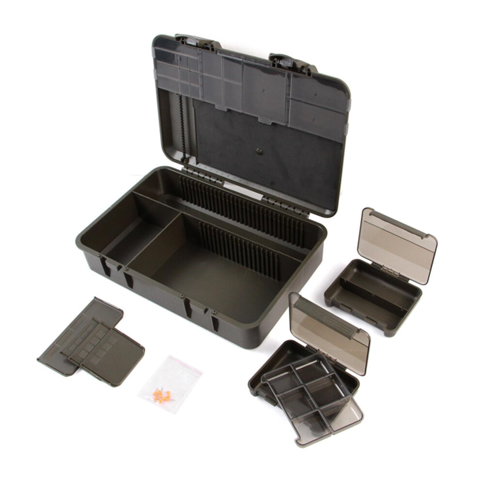 Fishing Rigs Line Hook Storage Case Portable Tackle Box With Internal Dividers Adjustable Compartments Tackle Case-image-OPC-PM5ZDJW-NEW