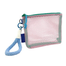 Makeup Organizer Bag, Clear Cosmetic Net Pocket, Lightweight Travel Organizer For Daily Toiletries, Car, Gym, Hotel