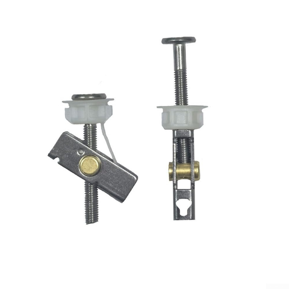 Toilet Bolt Repair Kit 2 Pieces Stainless Steel Screws For Quick Installation Standard Toilets Anti Corrosion Hardware 9016109364708