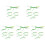 30 Mantis Insektenmodell Desktop Simulation Ornament 4