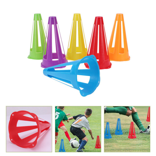 6St Fußball- Für Training Mit Konischer Form 2