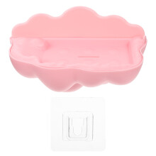 Cloud Wandmontierte Seifenschale Ablauf Tablett ABS Zum