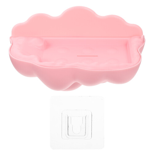 Cloud Wandmontierte Seifenschale Ablauf Tablett ABS Zum