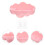 Cloud Wandmontierte Seifenschale Ablauf Tablett ABS Zum 2