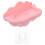 Cloud Wandmontierte Seifenschale Ablauf Tablett ABS Zum 5