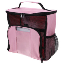 Toilettentasche Rosa Oxford- 1 Satz 9,96x9,82x5,50 Zoll