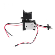 Electric Cordless Drill Speed Control Push Button Trigger Switch 16A For 7.2V To 24V Cordless Drills
