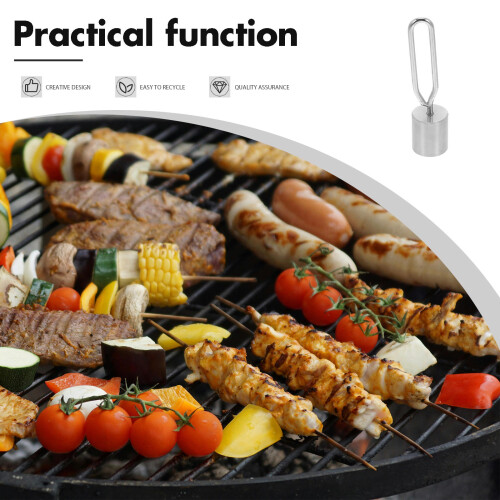 Rotisserie Gegengewicht Silber 1 Satz 2