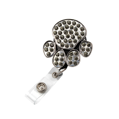 Easy Pull Sluiting Palmvormige Clip Sleutelkoord Met Id Houder