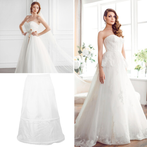 Tulle Onderrok Vrouwen Wit Polyester 1 Set 2