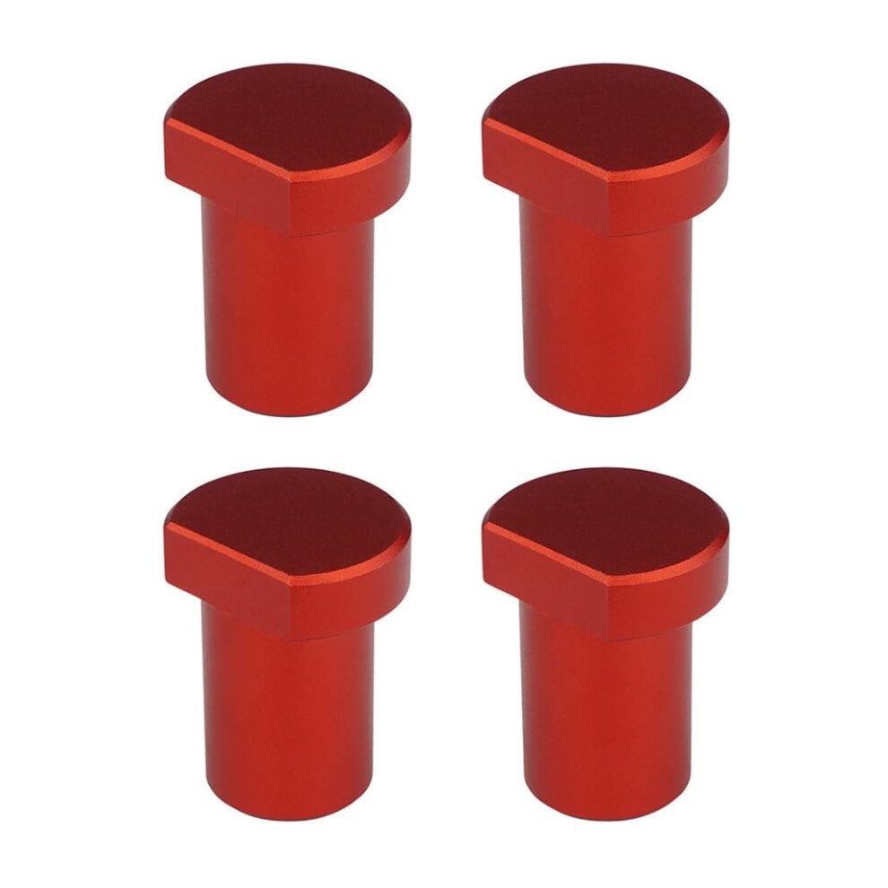 4Pcs Aluminum Alloy Benches Dogs Workbenches Pegs Brake Stops For Secure Positioning In 19Mm Or 20Mm Dog Hole 9084446368345