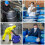 6St Wit Drum Bung Covers Van Duurzaam Plastic Voor 10