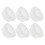 6St Wit Drum Bung Covers Van Duurzaam Plastic Voor 5