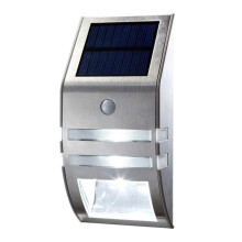 4 Solarbetriebene LED Wandlampe Für Außen Sicherheitsbeleuchtung